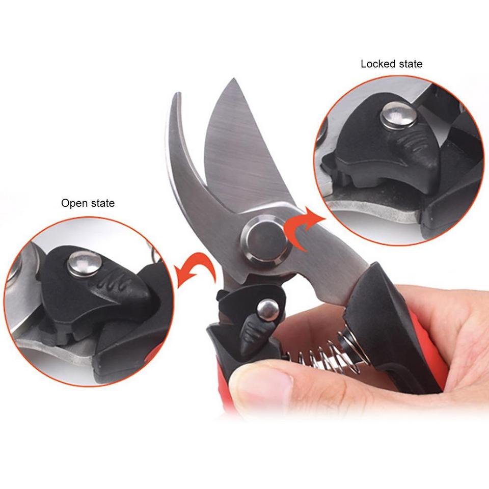 Pruning Shears for Shrub and Branch Cutting in Garden - Image 12
