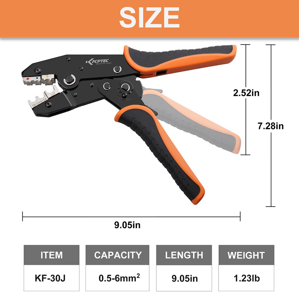 Crimping Pliers for Wire Connectors - Image 9