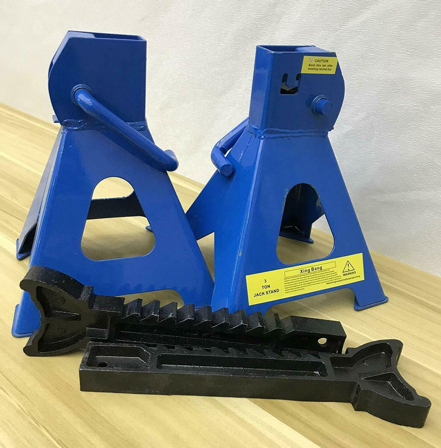 DayPlus Heavy Duty 3 Ton Axle Stands - Image 9