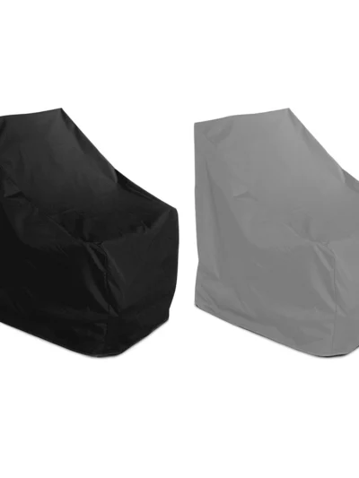 Stacked Chair Dust Cover Waterproof Dust-proof Patio Garden Furniture Protector Furniture Organizer for Outdoor Sofa Armchair