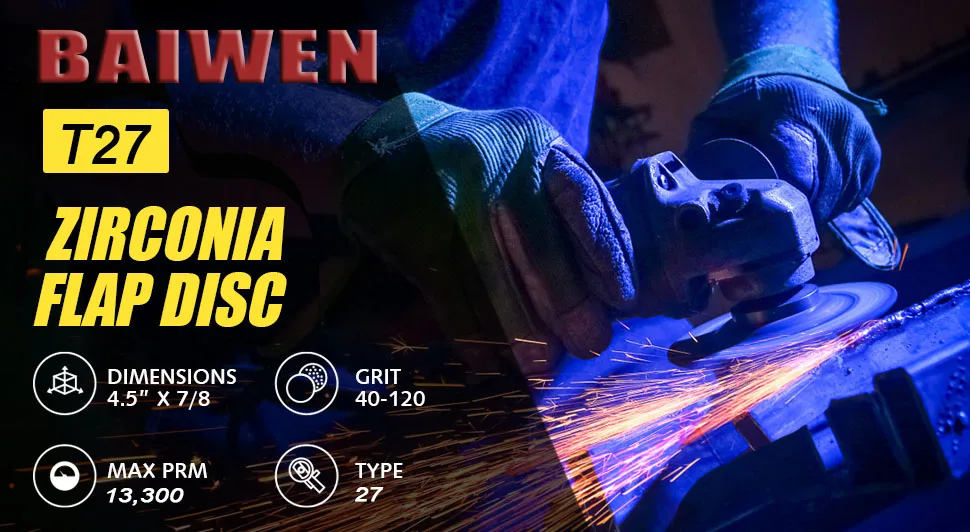 2/5/10pcs Flap Discs 115mm T27 Zirconia Grinding Wheels 40/60/80/120 Grit Professional Flap Discs Sanding For Angle Grinder - Image 11