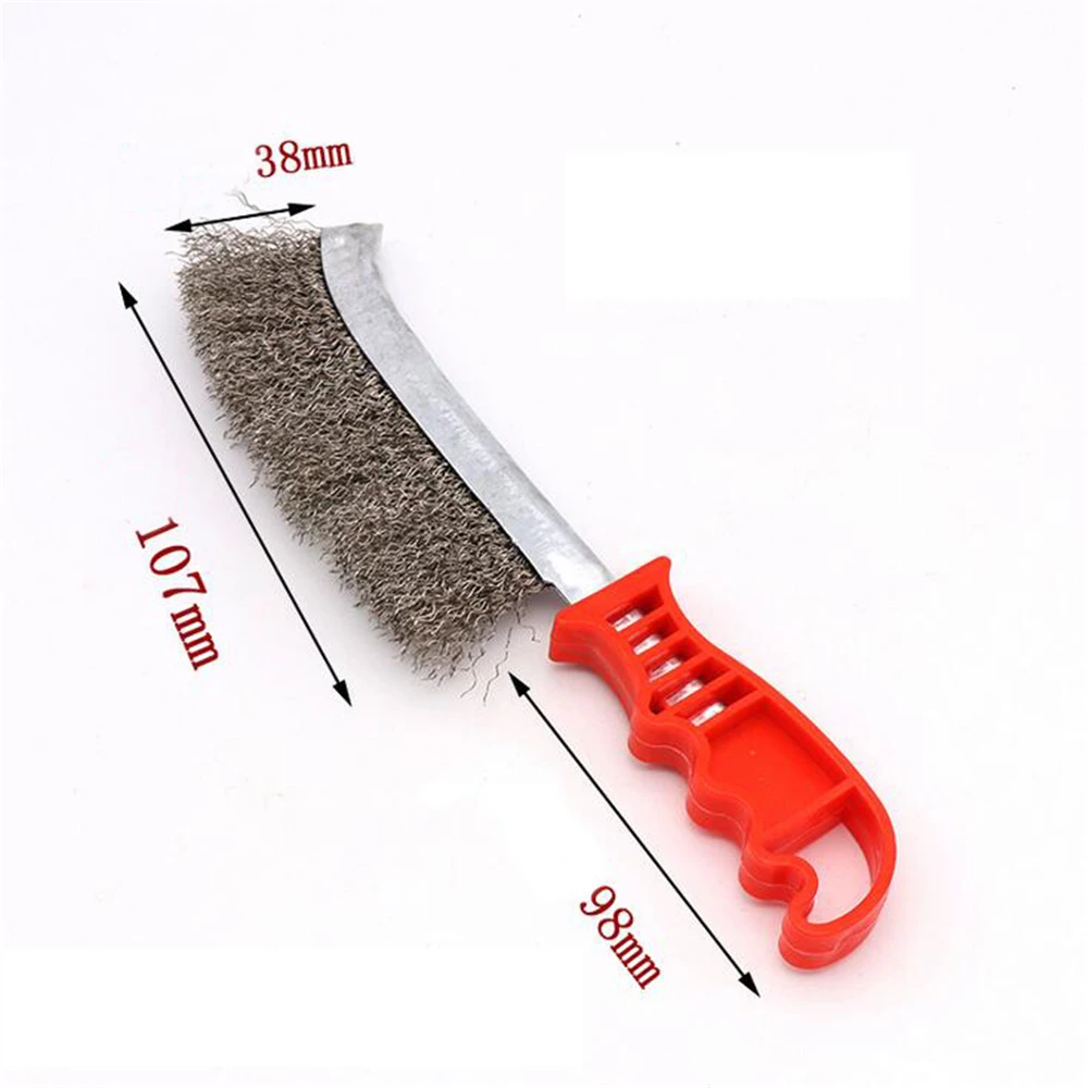 Grill Cleaner BBQ Grill Steel Wire Brush Cleaning Tools Grills Picnics Barbecue Tools - Image 3