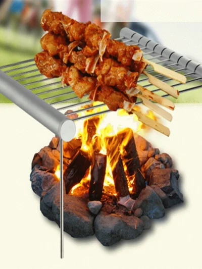 Mini Pocket BBQ Grill Portable Stainless Steel