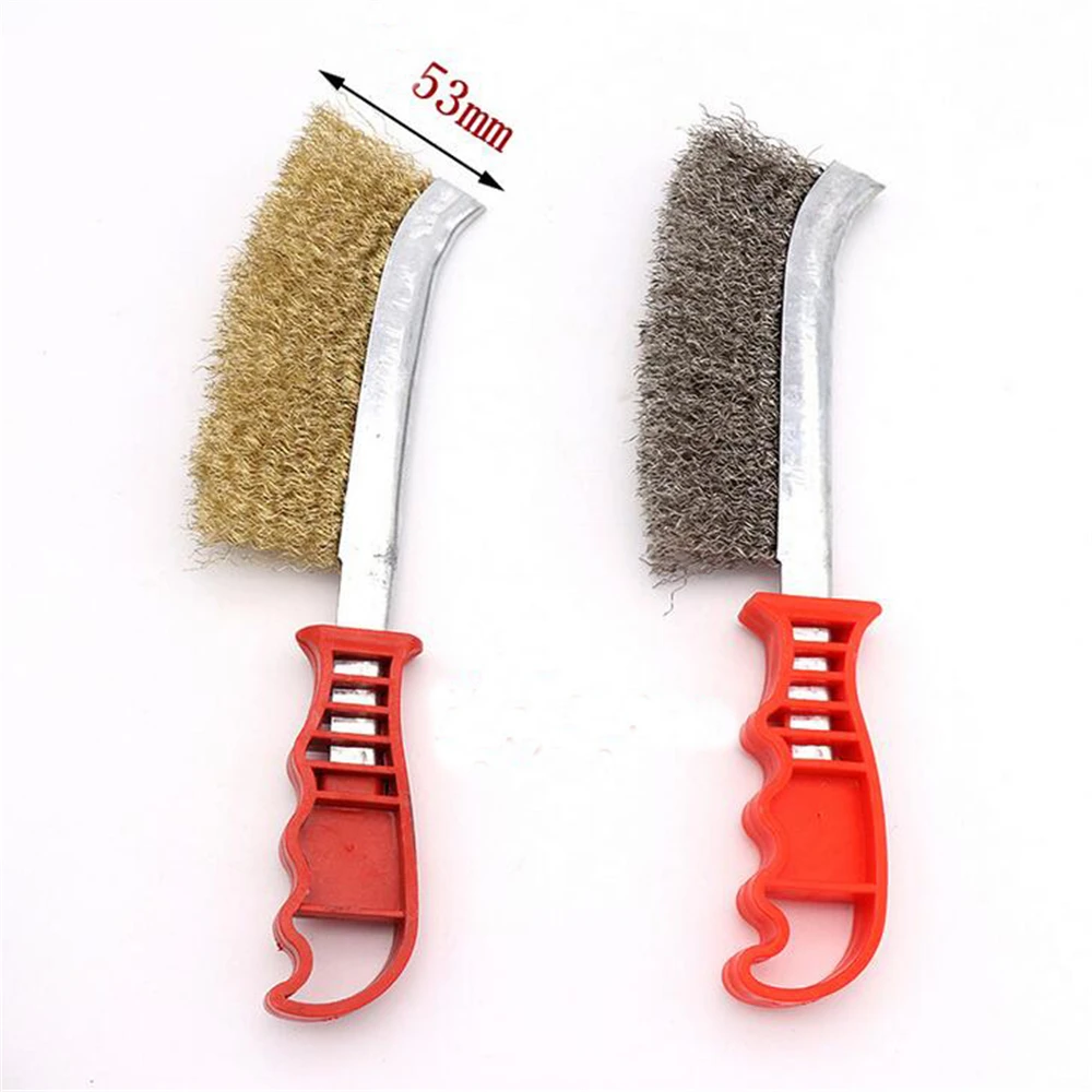 Grill Cleaner BBQ Grill Steel Wire Brush Cleaning Tools Grills Picnics Barbecue Tools - Image 5