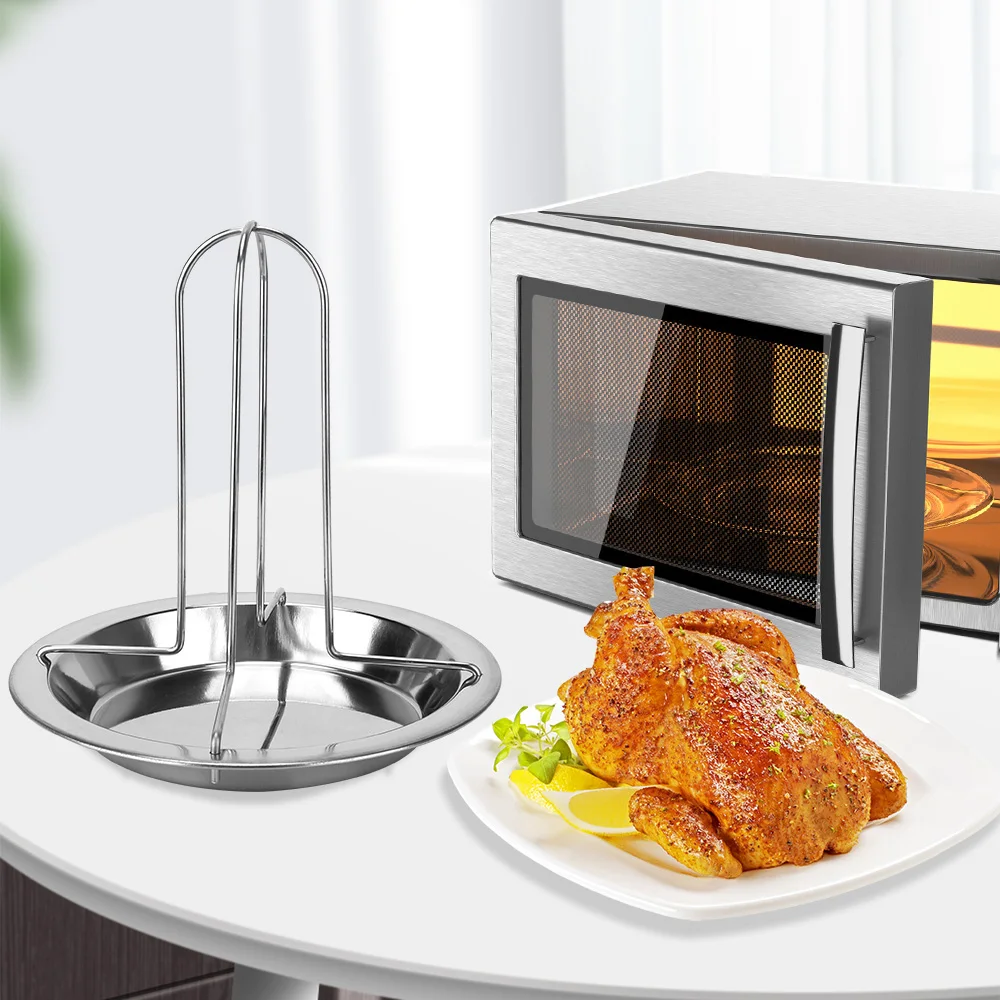 Stainless Steel Chicken Roaster Rack - Image 3