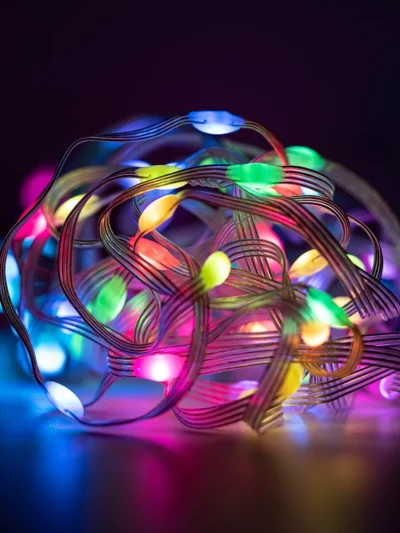 LED String Party Christmas Lights Decoration Music Outdoor Waterproof