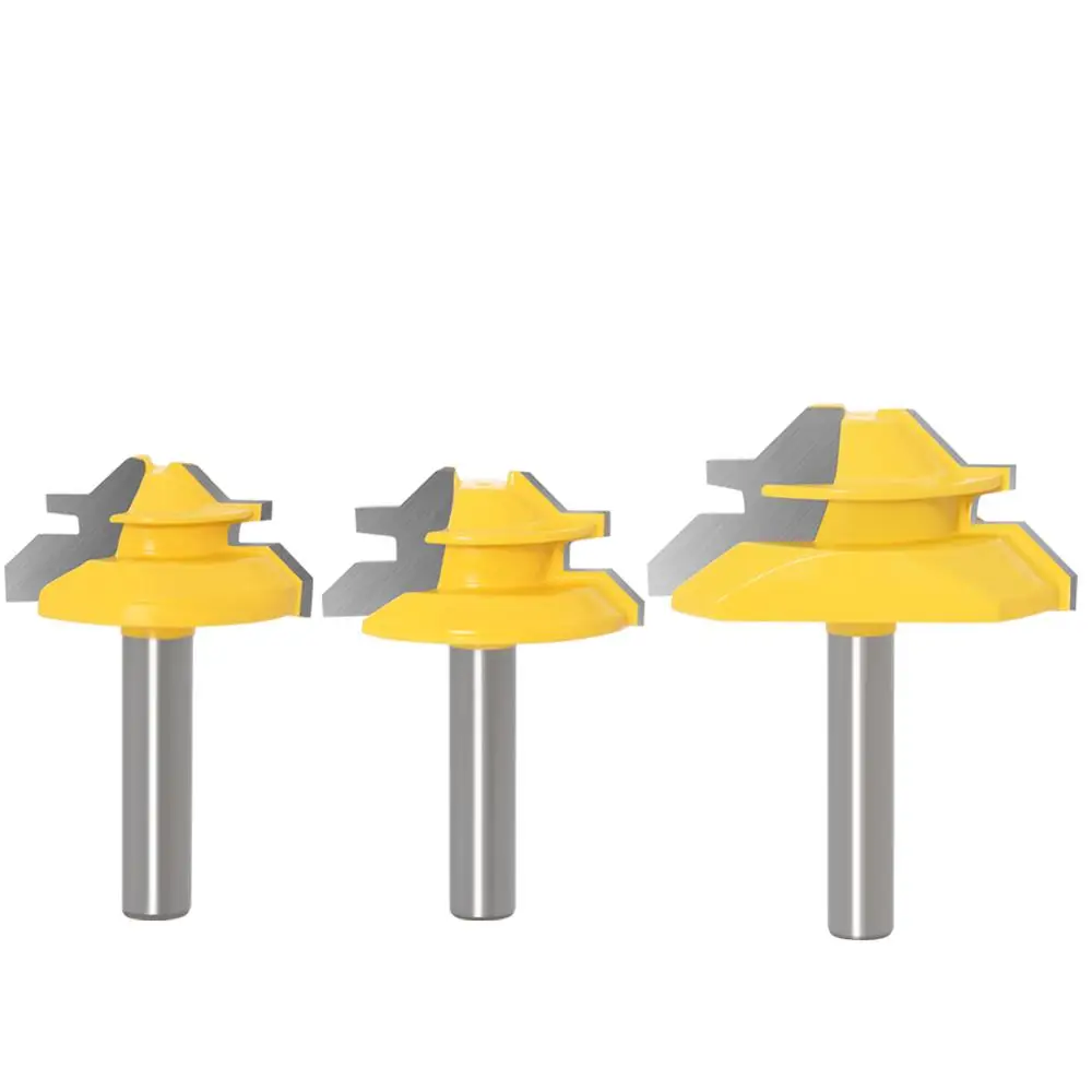 8MM 45 Degree Lock Miter Router Bit Tenon Milling Cutter - Image 6