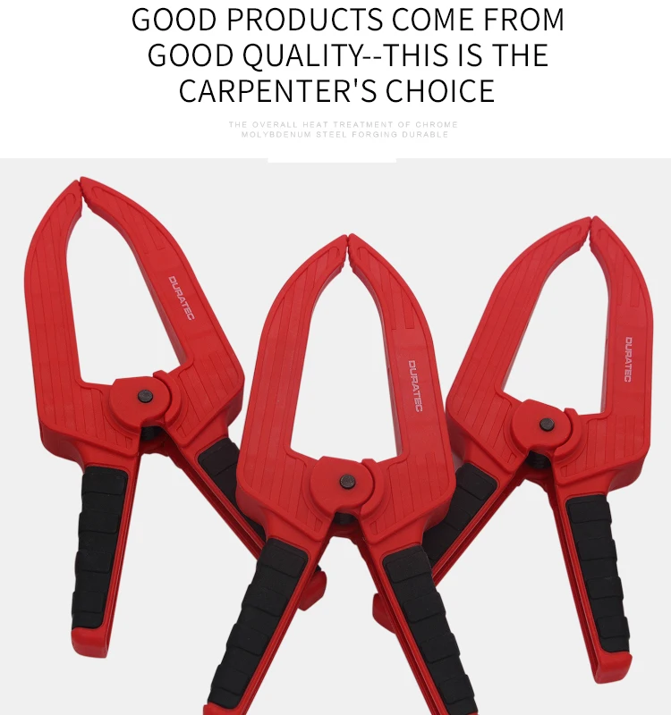 DURATEC Large Depth Plastic Spring Clamp Flexible Strong - Image 9