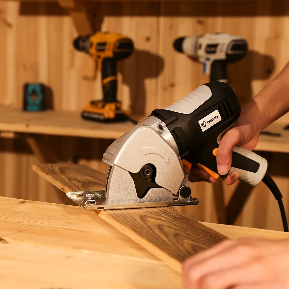 85mm Mini Electric Circular Saw for Woodworking Construction Tools - Image 5
