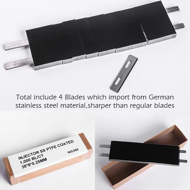 WUTA Black Sharp Leather Skiving Knife Tools DIY Leather Craft - Image 2