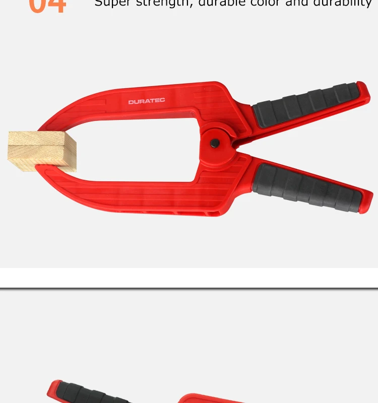 DURATEC Large Depth Plastic Spring Clamp Flexible Strong - Image 13