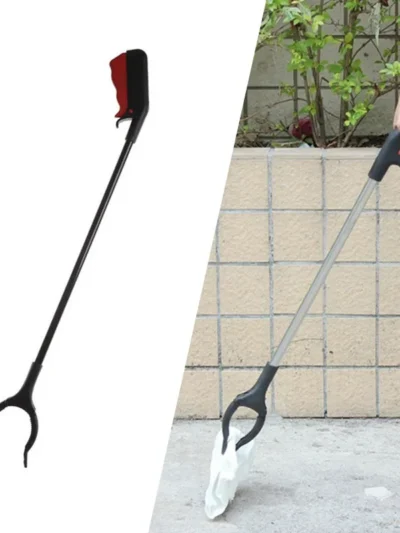 Trash Claw Arm Grip Useful Yard Cleaning Tool Helping Reach Hand Stick, Small Item Ground Garbage