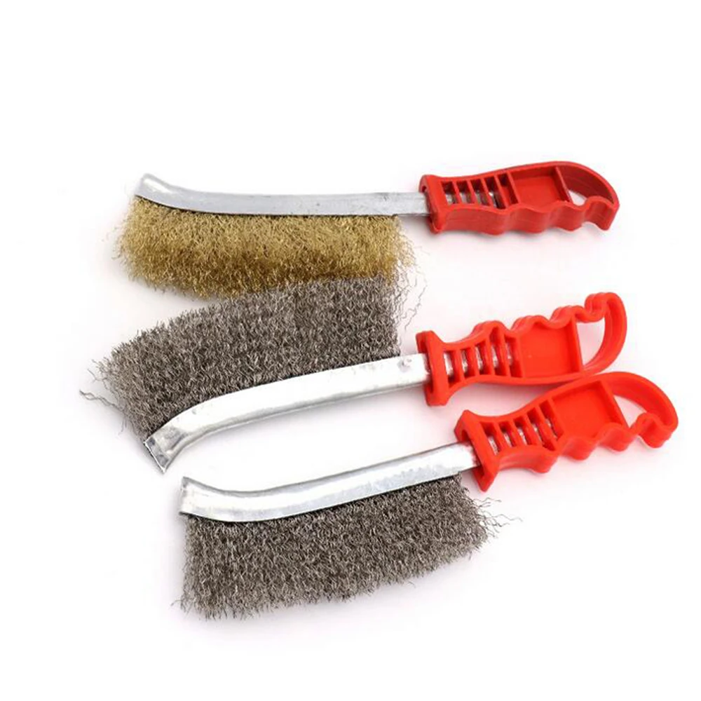 Grill Cleaner BBQ Grill Steel Wire Brush Cleaning Tools Grills Picnics Barbecue Tools - Image 4