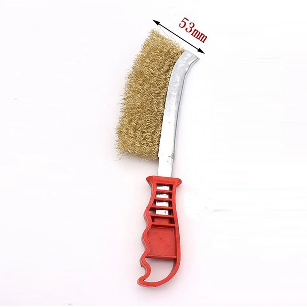 Grill Cleaner BBQ Grill Steel Wire Brush Cleaning Tools Grills Picnics Barbecue Tools - Image 2