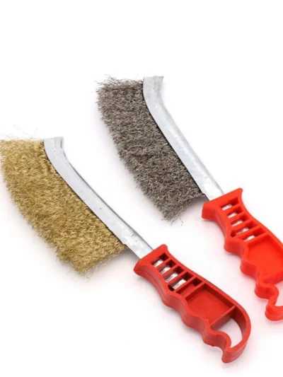 BBQ Grill Steel Wire Brush Cleaning Tools