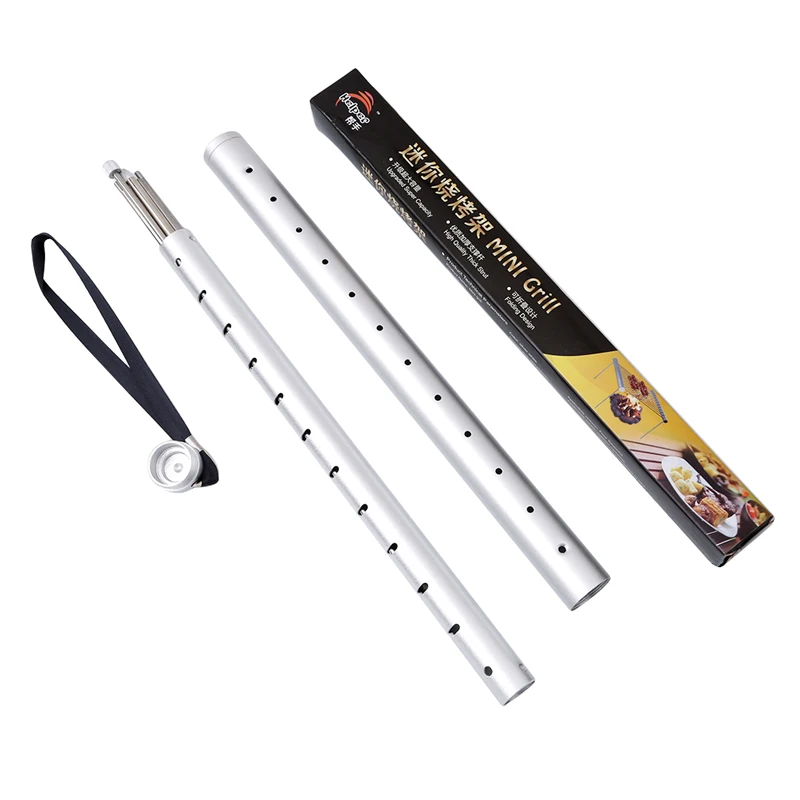 Mini Pocket BBQ Grill Portable Stainless Steel BBQ Grill Folding BBQ Grill Barbecue Accessories For Home Park Use 2 - Image 4