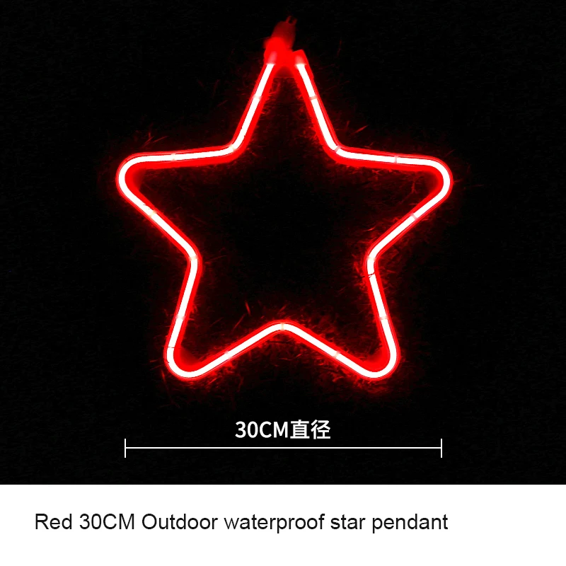 LED Small Flashing Lights, Simulator Snowflakes, Hanging Pendants, Christmas Decoration, Outdoor Trees - Image 11