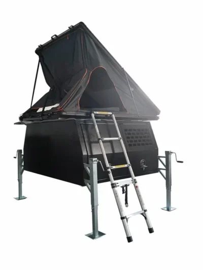 Triangle Aluminum Alloy Hard Shell Ute Tray And Canopy Triangle Roof Top Tent For Car And Pickup/truck Camping