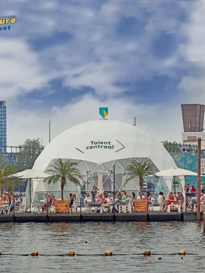 Large Spherical Commercial Exhibition Geodesic Dome Tent Luxury Camping Dome Transparent Sky Tent Outdoor Tent Event Rental Yoga