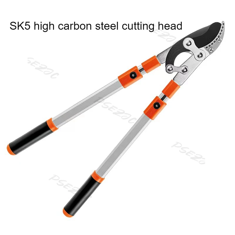 Garden Branch Scissors Stretchable SK5 Steel Long Pruner Gardening Fruit Tree Pruning Shears - Image 9