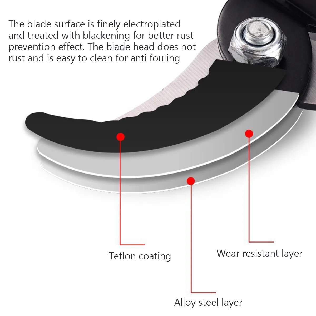 Pruning Shears Portable Pruner Garden Bonsai Plants Farm Home Pruning Equipment - Image 5