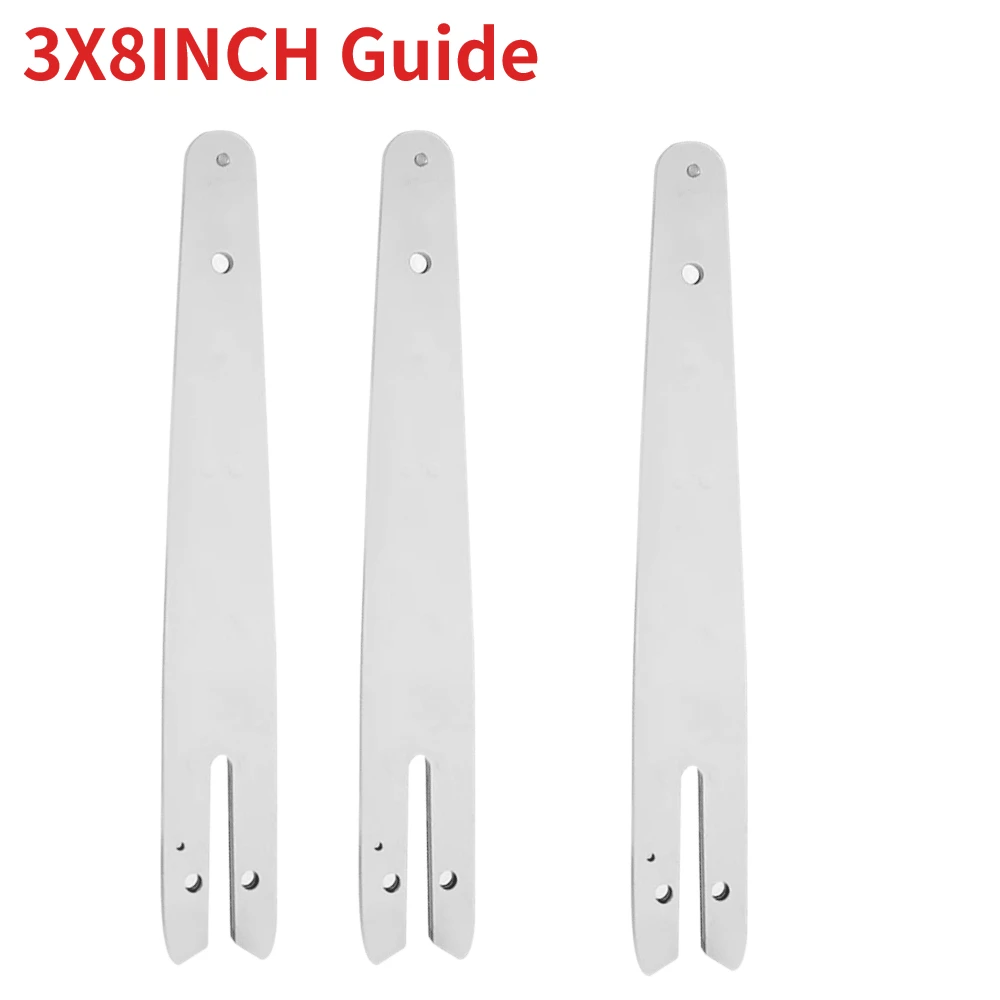 Electric Chainsaw 4 6 8 Inch Chains for 4/6/8 Inch Chain 6 Inches Electric Saw Parts 4 6 8 Inch Chainsaw Guide Plate - Image 6