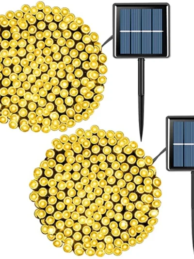 Solar String Fairy Light LED Waterproof Outdoor Garland