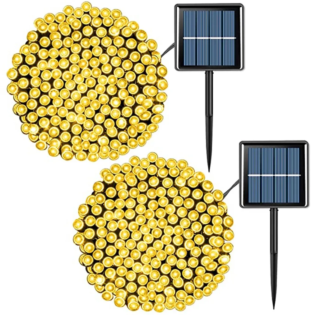Solar String Fairy Light LED Waterproof Outdoor Garland
