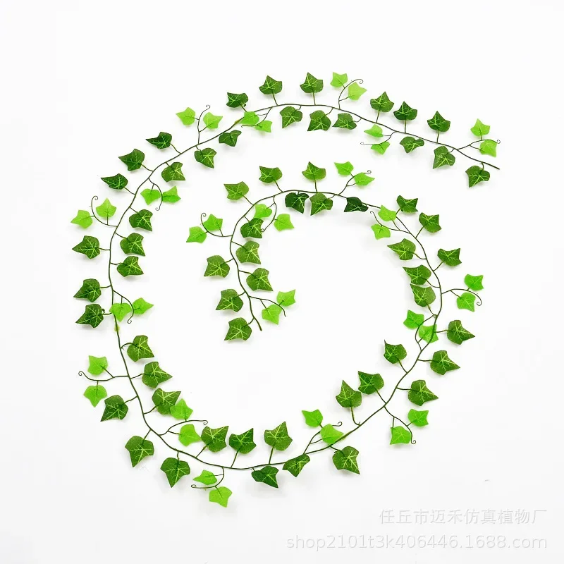 210Cm Artificial Hanging Christmas Garland Plants Garden Decoration - Image 3