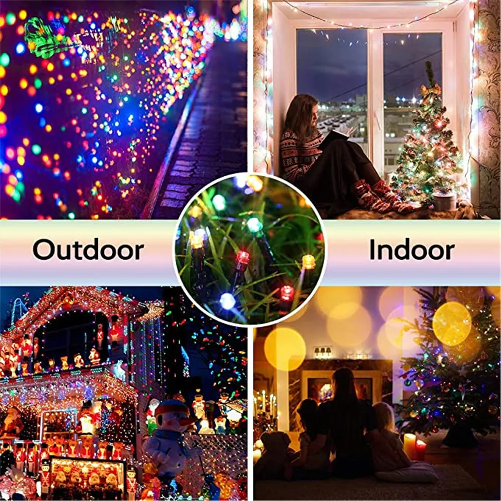 Solar String Fairy Light LED Waterproof Outdoor Garland - Image 5