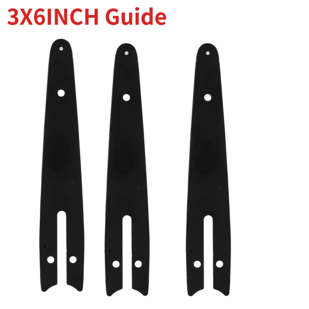 Electric Chainsaw 4 6 8 Inch Chains for 4/6/8 Inch Chain 6 Inches Electric Saw Parts 4 6 8 Inch Chainsaw Guide Plate - Image 11