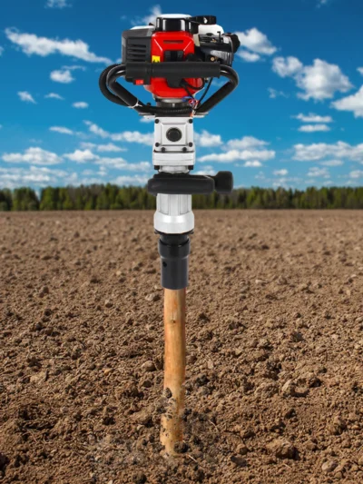 900W 2-Stroke Petrol Post Driver Piling Hammer