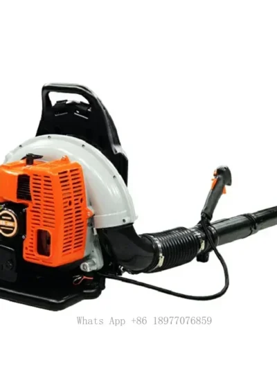 76CC Gasoline Snow Blowers 4 Stroke Leaf Blower Strong Wind Leaf Blowing Machine