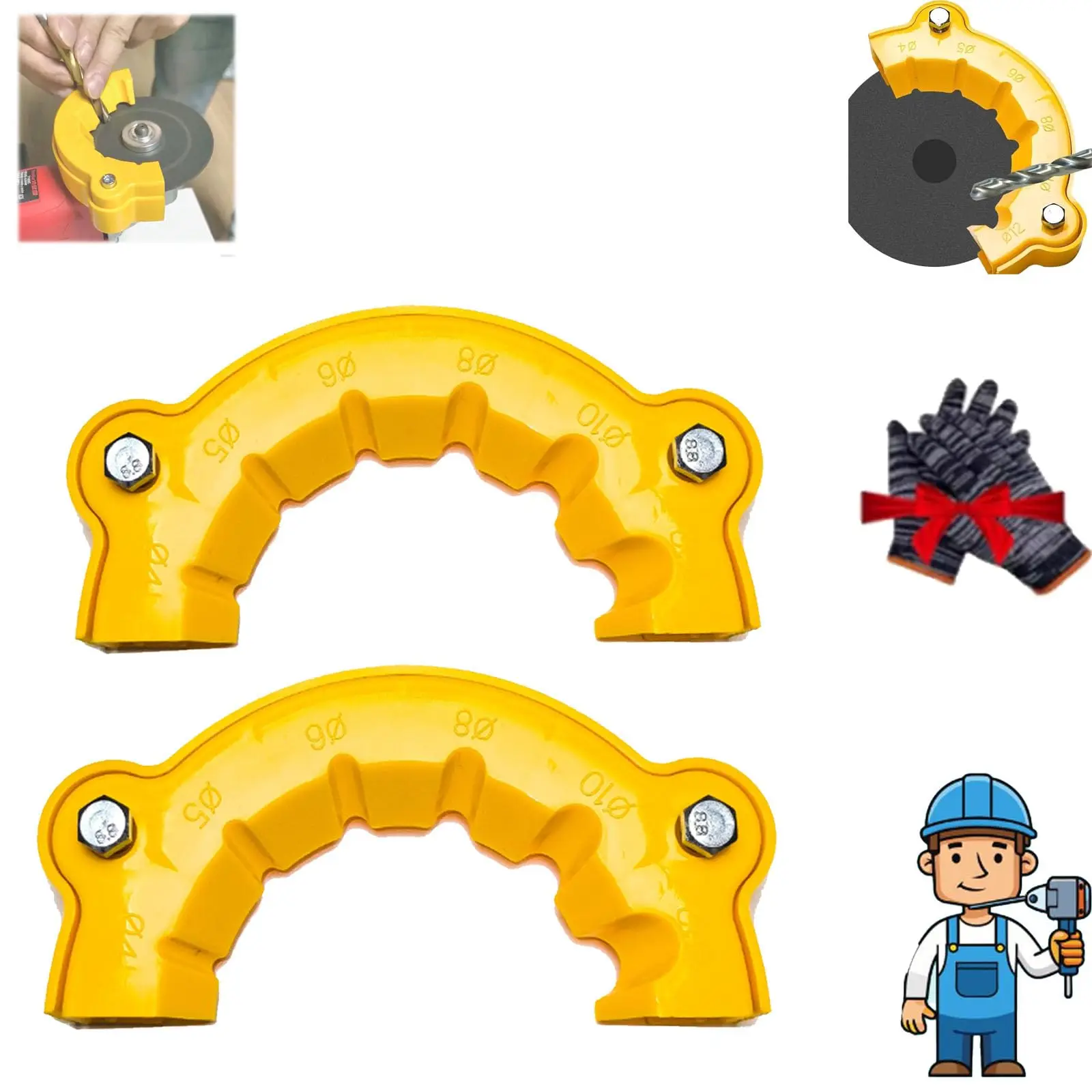 Galacok New drill sharpener MAX 6 in 1 multi-specification drill grinding tool - Image 8