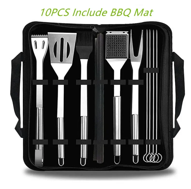 BBQ Tools Set Barbecue Utensil AccessoriesThermometer Barbeque Grilling Accessories Outdoor Gril Tools Set Bbq Utensil Set - Image 9