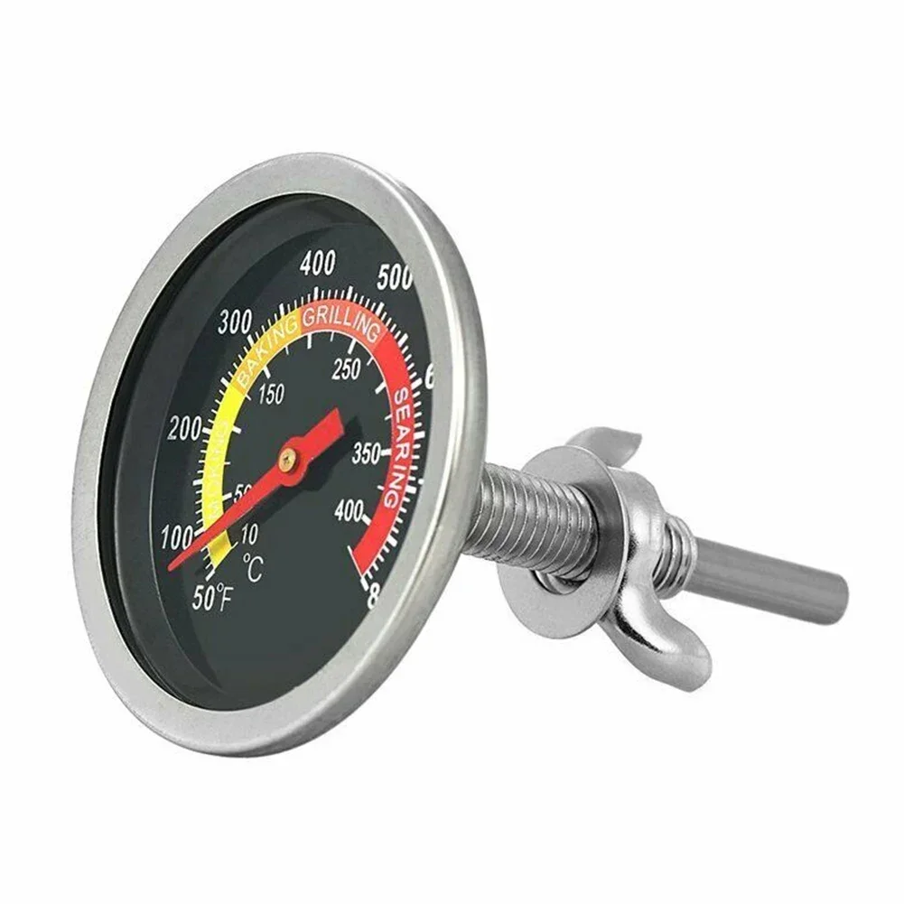 Barbecue Thermometer Oven Temp Gauge 10~400℃ /50℉~800 ℉ BBQ Smoker Grill Temperature 6mm Rod - Image 3