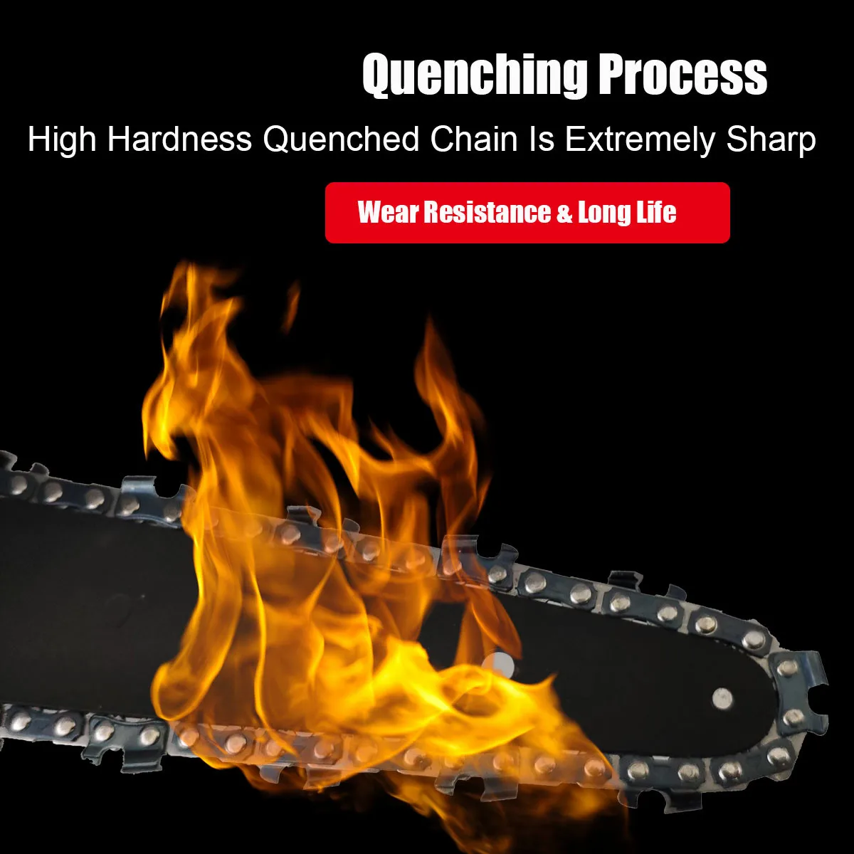 Chainsaw Spare Chain Replacement 4" 6" 8" For Mini Electric Chainsaw - Image 4