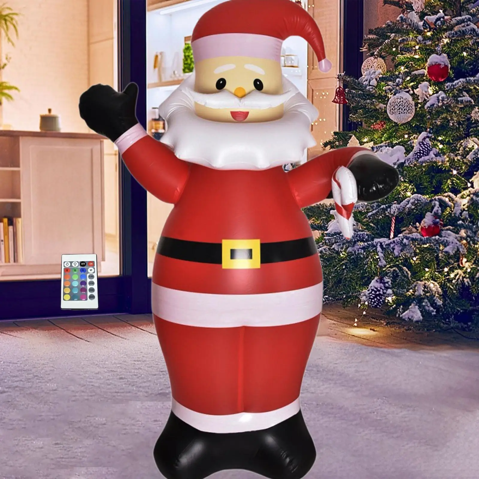 2M Inflatables Santa for Lawn - Image 2