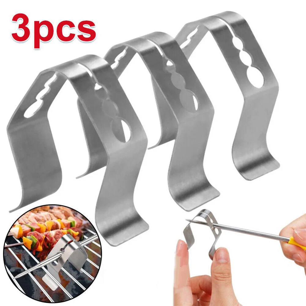 Barbecue Probe Clip For Weber Meat BBQ, 3pcs
