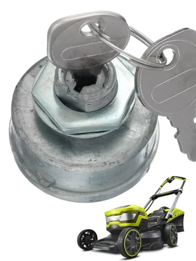 Ignition Starter Switch with 2 Keys Lawn Mower Tractor Switch 5-Terminals for MTD 725-0267 Husqvarna 5065587-01 John Deere