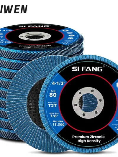 2/5/10pcs Flap Discs 115mm T27 Zirconia Grinding Wheels 40/60/80/120 Grit Professional Flap Discs Sanding For Angle Grinder