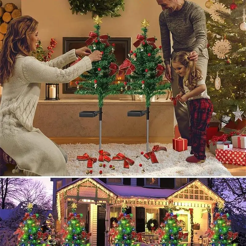 Solar Christmas Tree Light Outdoor Courtyard Decoration - Image 4