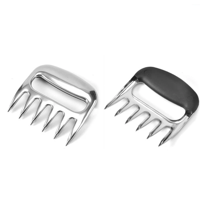 Meat Fork Shredder Barbecue Fork Bear Claw Meat Separator Handle Kitchen Food Fork Meat Slicer BBQ Grill Meat Handler Kitchen - Image 6