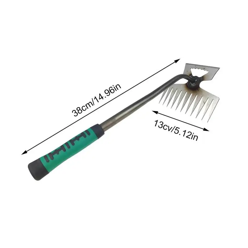 2 In 1 Manual Weeds Remover Tool Grass Rooting Loose Garden Gardening Puller Removal Weeding Tool for Garden Lawn Yard - Image 6