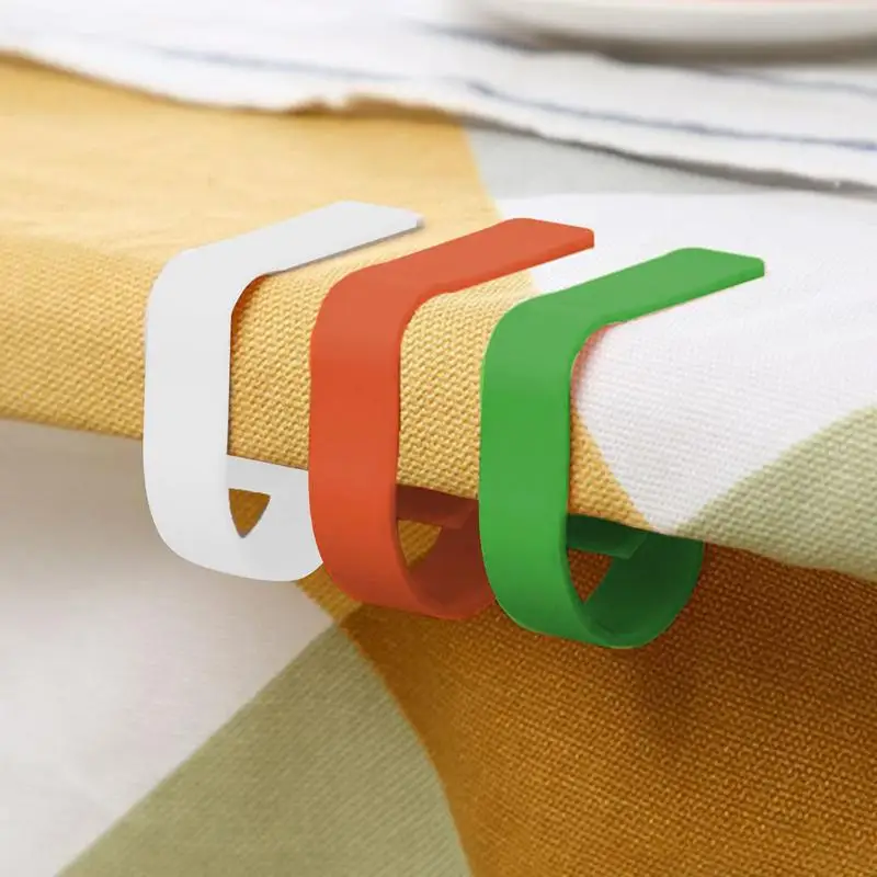 Picnic Table Clips 10X Colorful Small Tablecloth Clips For Tables Anti Slip Multifunctional Portable Table Cloth Holders For - Image 6