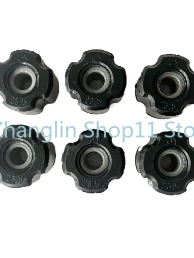 6PCS Brush Cutter Shaft Parts Bushing Oil Bearing 8MM For Grass Trimmer 26/28mm Tube Pipe Aluminum Tube Inside Replacement