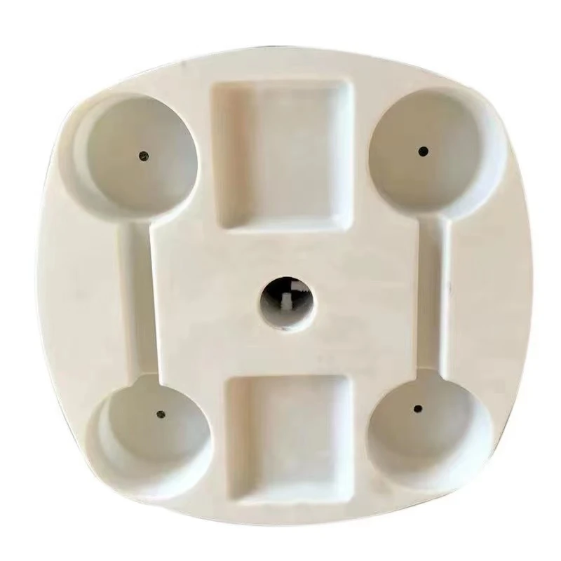 Umbrella Table Tray Portable Beach Umbrella Table Cup Holders Beach Snack Compartments For Gardens Patios Backyards Picnics - Image 5