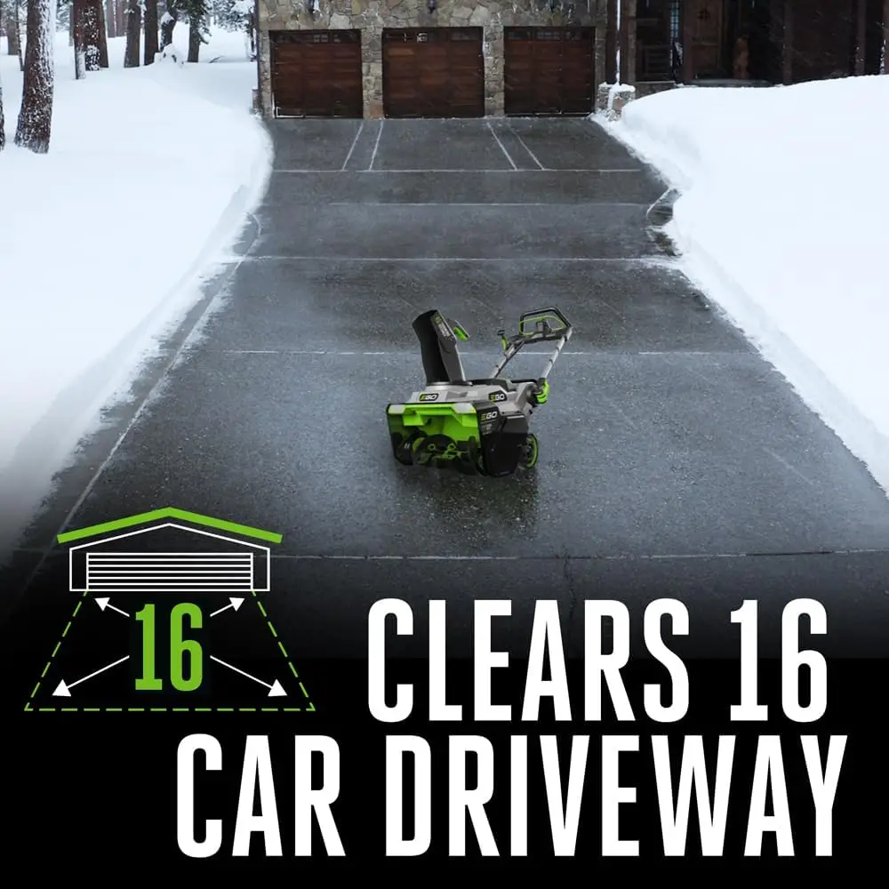 SNT2125AP 56-Volt 21-Inch Single Stage Auger Propelled Snow Blower (2) 7.5Ah Batteries and Dual Port Charger Included - Image 5