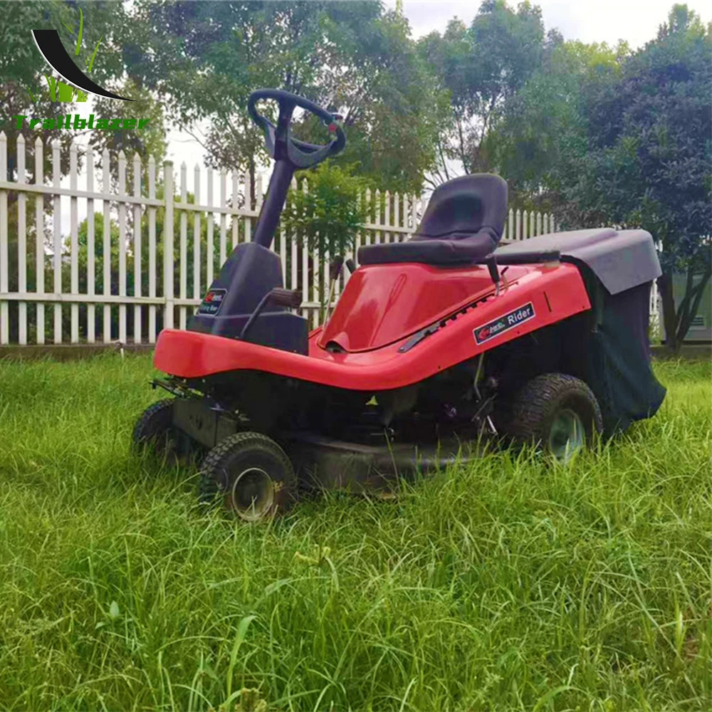 Agricultural Ride-on Lawn Mower Tractor Grass Cutting Machine 30 Inches Lawn Mower Tractor Electric Riding Mower - Image 3