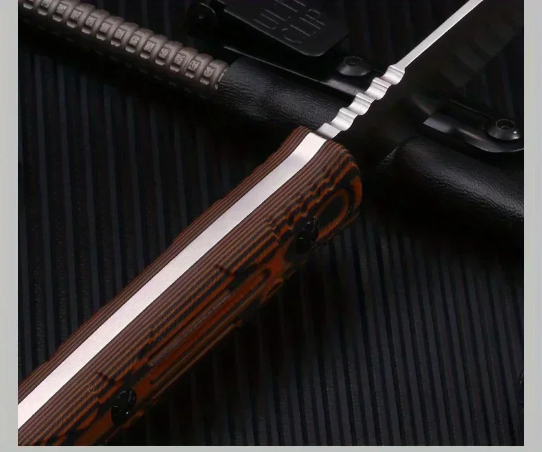 Survival Fixed Blade Knife Leather Sheath High Quality - Image 14